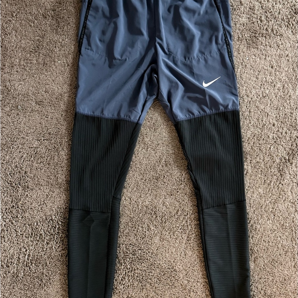Nike Running division Black and Gray Athletic Pants S (true to size)